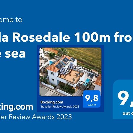 Villa Rosedale By Ezoria Villas Agia Napa Buitenkant foto