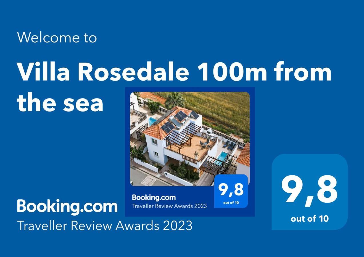 Villa Rosedale By Ezoria Villas Agia Napa Buitenkant foto